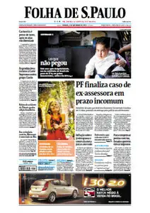 Jornal Folha de São Paulo - 8 de dezembro de 2012 - Sábado