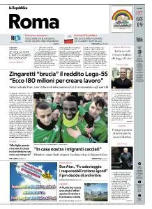 la Repubblica Roma - 7 Marzo 2019