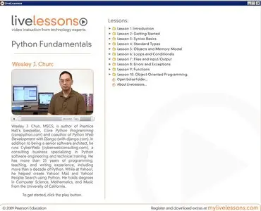 LiveLessons - Python Fundamentals (2009) [Repost]