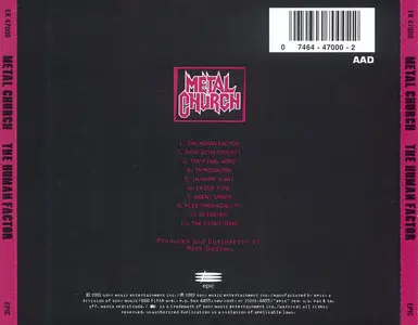 Metal Church - The Human Factor (1991)