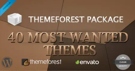 Themeforest Packages - 40 Most Wanted Premium Themes
