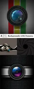 Vectors - Backgrounds with Cameras