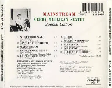Gerry Mulligan - Mainstream Of Jazz - Special Edition (1956) {EmArcy Japan 826 993-2}