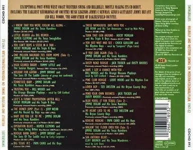 Various Artists - Swingbillies: Hillbilly & Western Swing On Modern/Colonial/Flair 1947-1952 (2003) {Ace Records CDCHD 893}