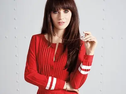 Zooey Deschanel by Carter Smith for Tommy Hilfiger