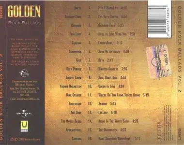 VA - Golden Rock Ballads 1 & 2 (2CD) (2004/2005) {Ukranian/Universal}