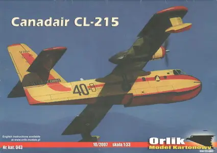 Orlik 043 Camadiar CL-215 [paper model]