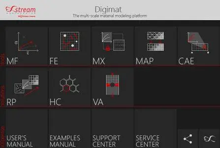 MSC (ex e-Xstream) Digimat 2017.0 (x64)  FiXED