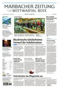 Marbacher Zeitung - 11. Dezember 2018