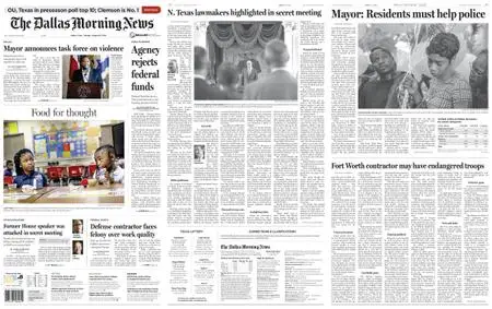 The Dallas Morning News – August 20, 2019
