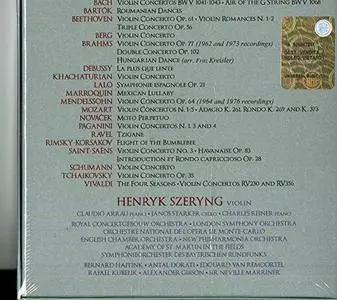Henryk Szeryng - In Concert: Box Set 13CDs (2016)