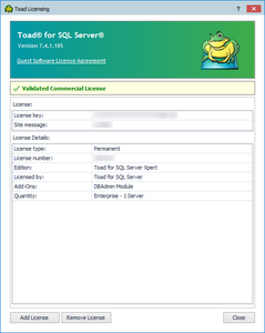 Toad for SQL Server 7.4.1.105 Xpert Edition (x86 / x64)