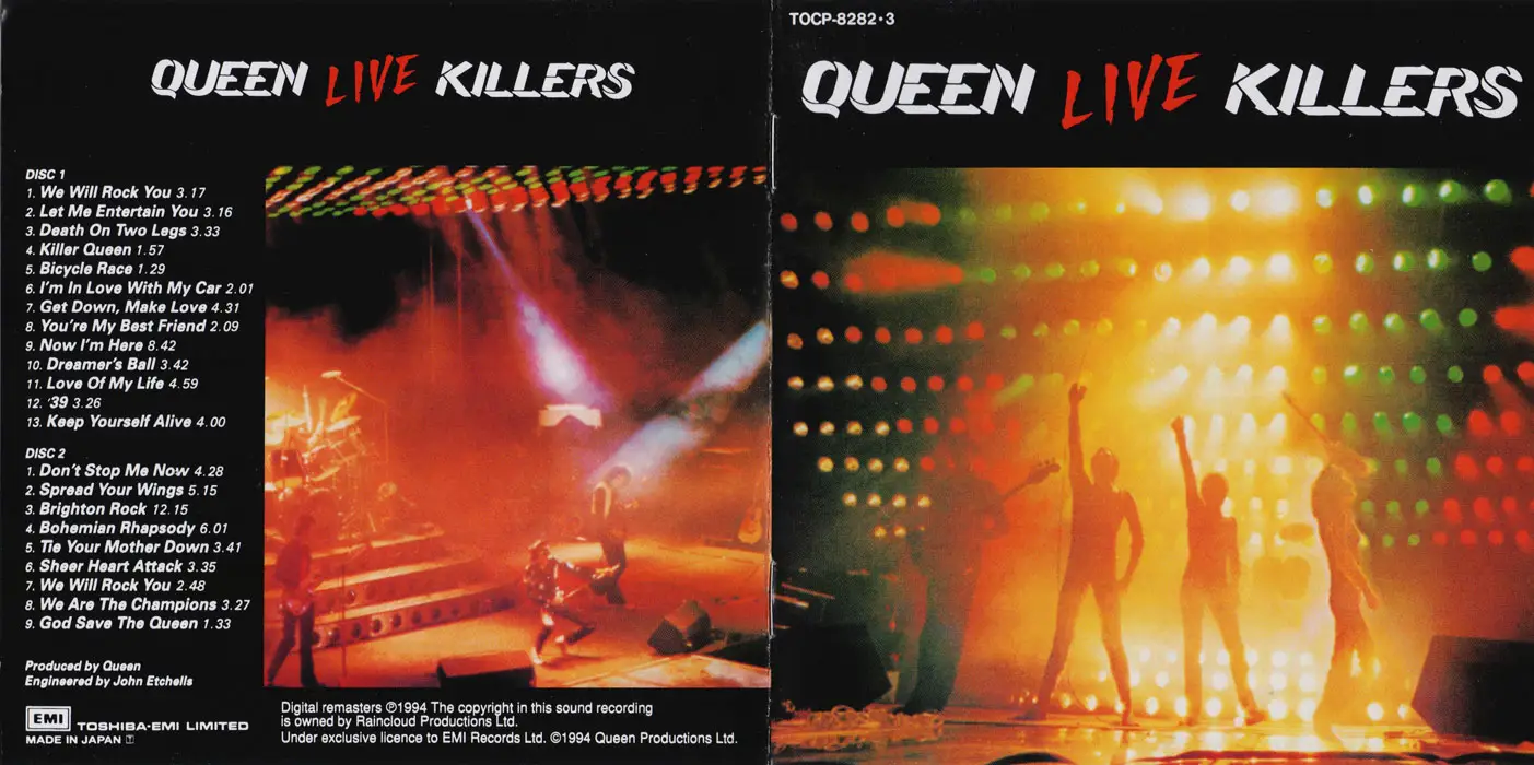 Killer life. Queen Live Killers 1979. Live Killers Queen. Queen Live Killers 1979 обложка альбома. The Killers Live.