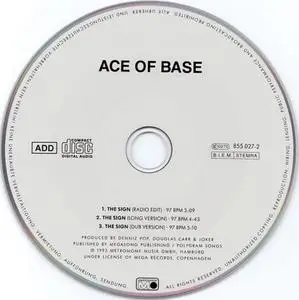 Ace Of Base - The Sign (Europe CD5) (1993) {Metronome/Mega/Barclay}