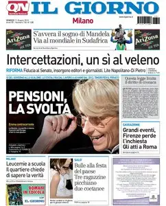 IL GIORNO DELL 11 GIUGNO 2010