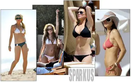 Lindsay Lohan - Bikini Photoshoots