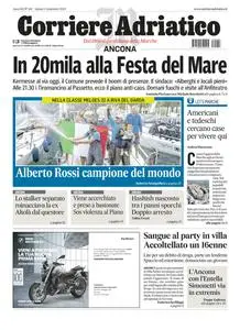 Corriere Adriatico Ancona - 2 Settembre 2023