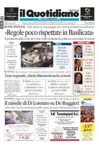 il Quotidiano del Sud Basilicata - 17 Febbraio 2018