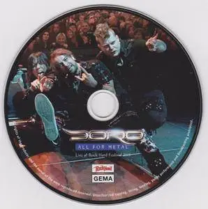 Doro - All For Metal: Live At Rock Hard Festival 2015 (2018)