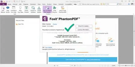 Foxit PhantomPDF Business 9.4.0.16811 Multilingual