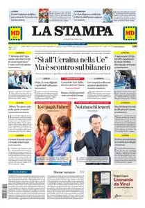 La Stampa Milano - 15 Dicembre 2023