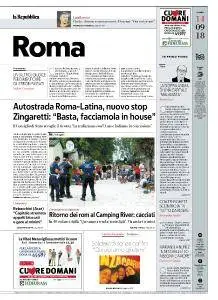 la Repubblica Roma - 14 Settembre 2018