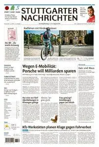 Stuttgarter Nachrichten Blick vom Fernsehturm - 11. August 2018