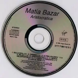 Matia Bazar - Aristocratica (1984) {1991, Reissue}