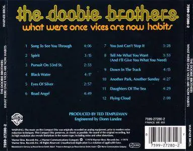 The Doobie Brothers - What Were Once Vices Are Now Habits (1974) {1987, Reissue}