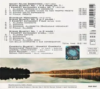 Camerata Quartet - Ignacy Feliks Dobrzyński & Stanisław Moniusko: String Quartets (2006)