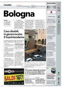 la Repubblica Bologna - 12 Gennaio 2018
