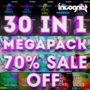 Incognet - 30 In 1! Megapack WAV MiDi Sylenth NI Massive Spire Presets