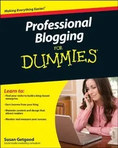 Professional Blogging For Dummies by Susan Getgood [Repost] 
