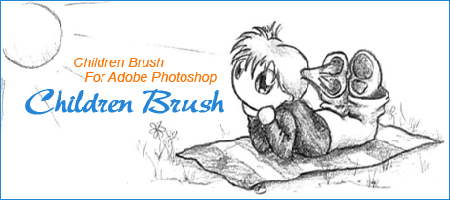 Children Brush For Adobe Photoshop