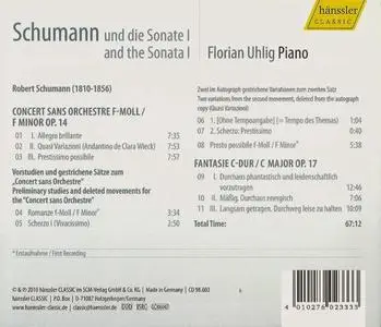 Florian Uhlig - Schumann: Complete Works for Piano Solo, Vol. 1 (2010)