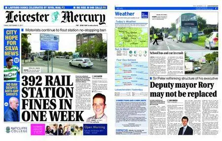 Leicester Mercury – September 15, 2017