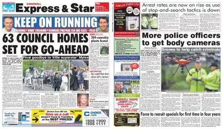 Express and Star Sandwell Edition – April 25, 2018