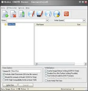 Okoker CD & DVD Burner v4.1