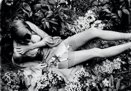 Camille Rowe by Ellen von Unwerth for Grey Magazine #7 Fall 2012