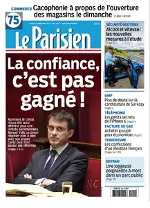 Le Parisien du 09 Septembre 2014