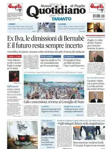 Quotidiano di Puglia Taranto - 24 Novembre 2023