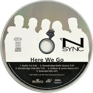 *NSYNC - Here We Go (Germany CD5) (1997) {Trans Continental/Ariola/BMG}