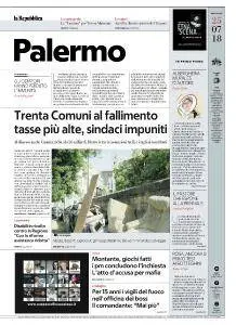 la Repubblica Palermo - 25 Luglio 2018