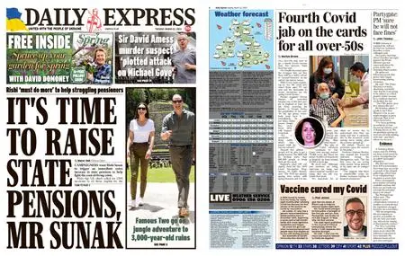 Daily Express – March 22, 2022