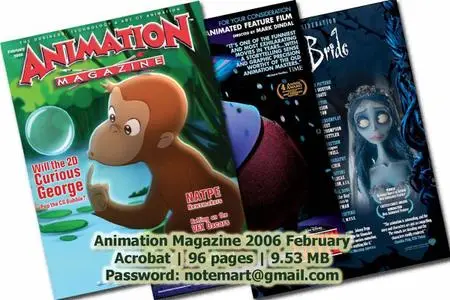 Graphics Notepack - Animation Magazine 2006 - All the issues!