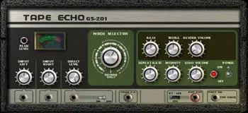 SoundFonts GS-201 Tape Echo v1.0 VST (PC)