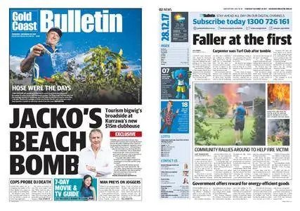 The Gold Coast Bulletin – December 28, 2017