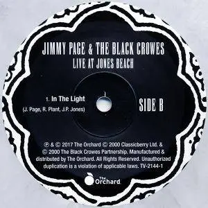 Jimmy Page and The Black Crowes - Live At Jones Beach (2017) {The Orchard Record Store Day EP TV-2144-1}  (Vinyl LP rip 16-48)