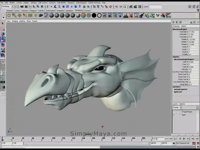 Simply Maya - Dragon Modeling