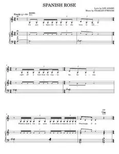Spanish Rose - Bye Bye Birdie Musical, Charles Strouse, Lee Adams, Vanessa Williams (Piano-Vocal-Guitar)